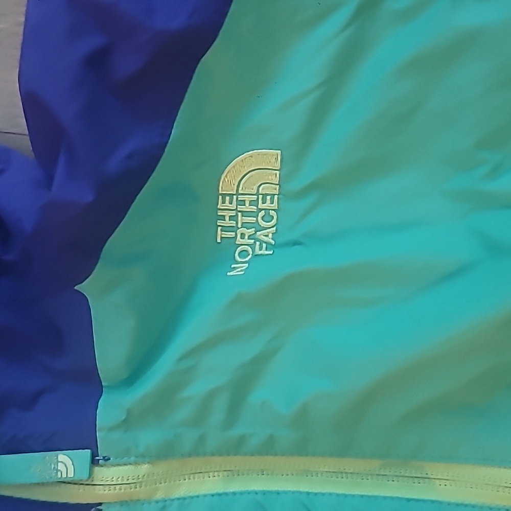 The North Face Dryvent Windbreaker Jacket Purple Teal Girls Size XL or Womens XS - Picture 2 of 6